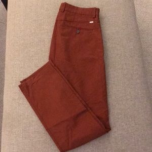 Levi’s Chinos - blood orange color